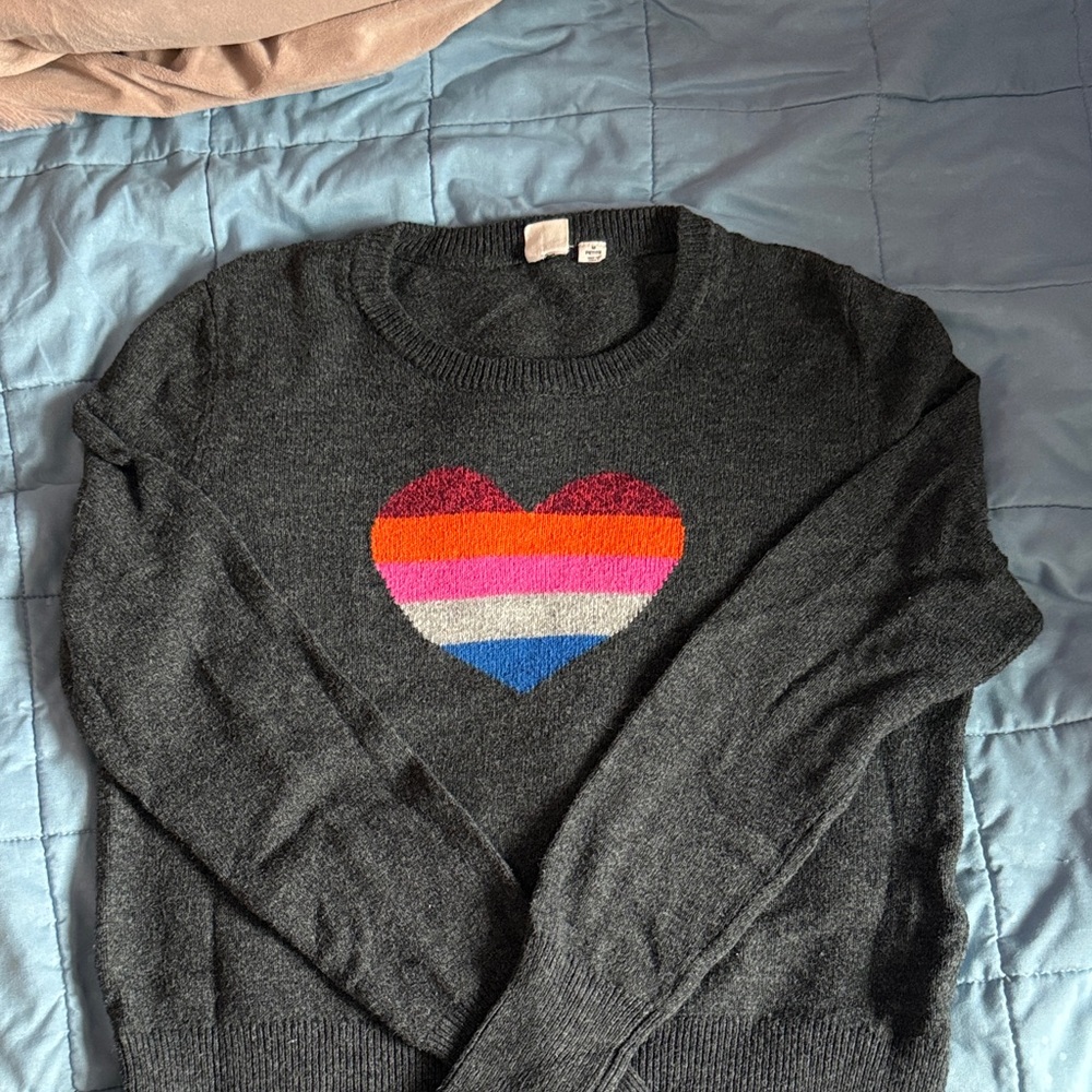 GAP Charcoal Knit Sweater